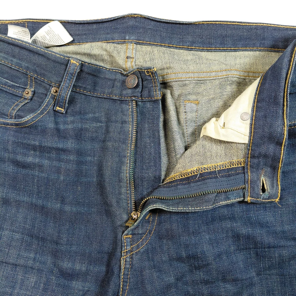 Levi's 514 Men’s Jeans 100% Cotton Blue 36x34